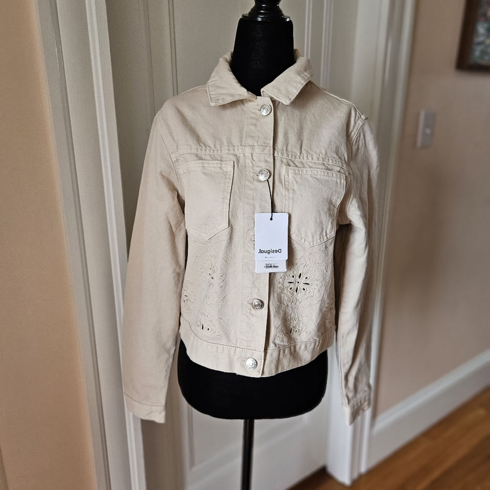 Desigual Women's Woman Denim Trucker Jacket - Picture 3 of 14